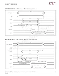 IS62WV10248BLL-55BI-TR Datenblatt Seite 9