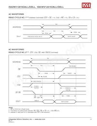 IS62WV12816DBLL-45TLI-TR Datenblatt Seite 9