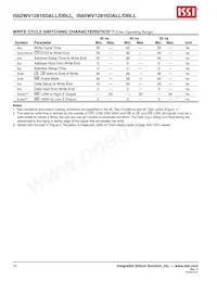 IS62WV12816DBLL-45TLI-TR Datenblatt Seite 10