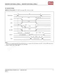 IS62WV12816DBLL-45TLI-TR Datenblatt Seite 11