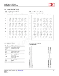 IS62WV12816EALL-55BLI Datasheet Pagina 2