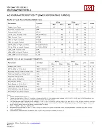 IS62WV12816EALL-55BLI Datasheet Page 8