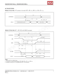 IS62WV25616BLL-55TI-TR Datasheet Page 7