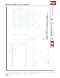 IS62WV25616BLL-55TI-TR Datenblatt Seite 13