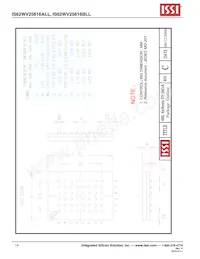 IS62WV25616BLL-55TI-TR Datenblatt Seite 14