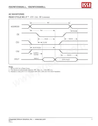 IS62WV2568BLL-70HI-TR Datenblatt Seite 7