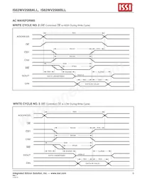 IS62WV2568BLL-70HI-TR Datasheet Pagina 9