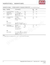 IS62WV51216BLL-55BI-TR Datasheet Pagina 6