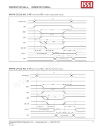 IS62WV51216BLL-55BI-TR Datasheet Pagina 11