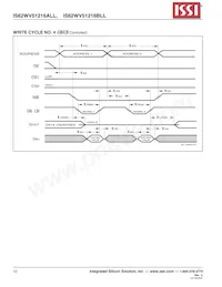 IS62WV51216BLL-55BI-TR Datasheet Pagina 12