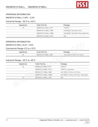 IS62WV51216BLL-55BI-TR Datasheet Pagina 14