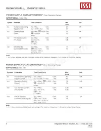 IS62WV5128BLL-55T2I-TR Datenblatt Seite 6