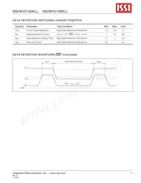 IS62WV5128BLL-55T2I-TR Datasheet Page 11