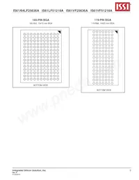 IS64LF25636A-7.5TQLA3 Datenblatt Seite 3