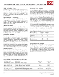 IS64LF25636A-7.5TQLA3 Datasheet Pagina 20