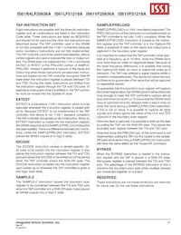 IS64LF25636A-7.5TQLA3 Datasheet Pagina 21