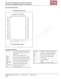 IS64LPS102436B-166B2LA3-TR Datenblatt Seite 9