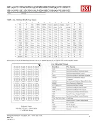 IS64LPS12832EC-200TQLA3 Datasheet Page 4