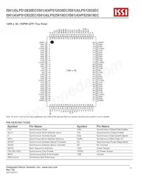 IS64LPS12832EC-200TQLA3 Datasheet Pagina 10