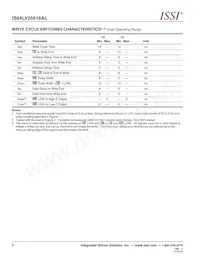 IS64LV25616AL-12TA3-TR Datenblatt Seite 8