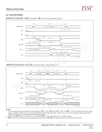 IS64LV25616AL-12TA3-TR Datasheet Pagina 10