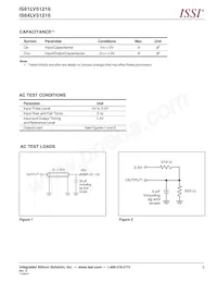 IS64LV51216-12TLA3-TR Datasheet Page 5