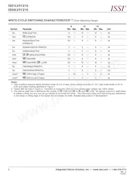 IS64LV51216-12TLA3-TR Datenblatt Seite 8