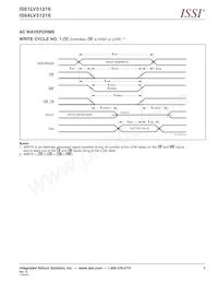 IS64LV51216-12TLA3-TR Datenblatt Seite 9