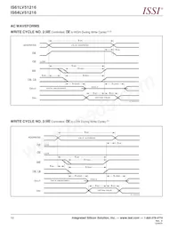 IS64LV51216-12TLA3-TR Datasheet Page 10