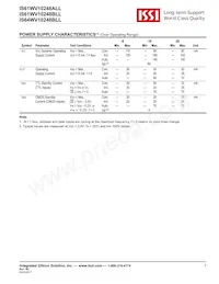 IS64WV10248BLL-10CTLA3 Datenblatt Seite 7