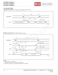 IS64WV10248BLL-10CTLA3 Datenblatt Seite 10