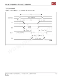 IS64WV20488BLL-10CTLA3 Datasheet Pagina 13