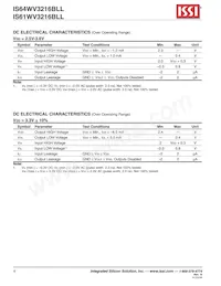 IS64WV3216BLL-15CTLA3 Datenblatt Seite 4