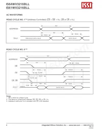 IS64WV3216BLL-15CTLA3 Datasheet Pagina 8