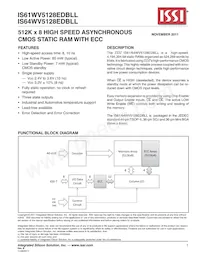 IS64WV5128EDBLL-10BLA3數據表 封面