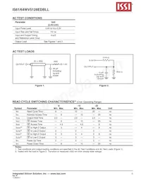 IS64WV5128EDBLL-10BLA3 Datenblatt Seite 5