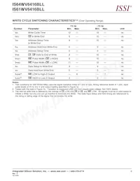 IS64WV6416BLL-15TA3-TR Datasheet Pagina 9