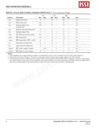 IS64WV6416EEBLL-10CTLA3 Datasheet Pagina 8