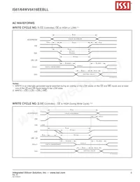 IS64WV6416EEBLL-10CTLA3 Datasheet Pagina 9