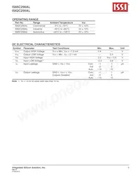 IS65C256AL-25TLA3 Datenblatt Seite 3