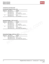 IS65LV256AL-45TLA3 Datenblatt Seite 10