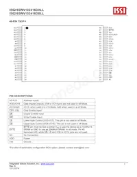 IS65WV102416DBLL-55CTLA3 Datasheet Pagina 2