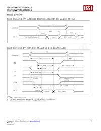 IS65WV102416DBLL-55CTLA3 Datasheet Page 9