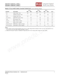 IS65WV1288DBLL-45HLA3 Datenblatt Seite 7