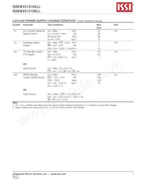 IS66WV51216BLL-55TLI-TR Datenblatt Seite 7