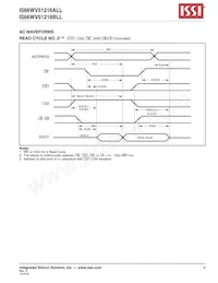 IS66WV51216BLL-55TLI-TR Datenblatt Seite 9