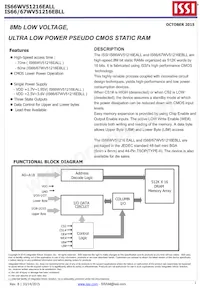 IS66WV51216EBLL-55BLI-TR Datasheet Copertura