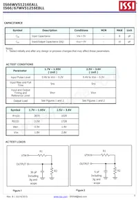 IS66WV51216EBLL-55BLI-TR Datasheet Pagina 5