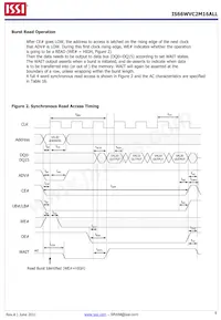 IS66WVC2M16ALL-7010BLI-TR Datasheet Pagina 9