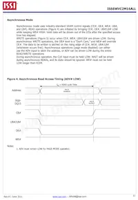 IS66WVC2M16ALL-7010BLI-TR Datasheet Pagina 11